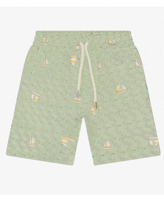 Shorts Bebê Menino Barquinhos - Trick Nick