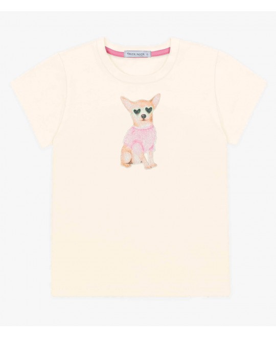 Blusa Infantil Manga Curta Pinscher - Trick Nick