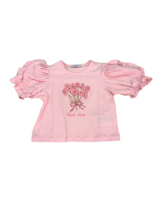 Blusa Infantil Ramos de Flores - Trick Nick