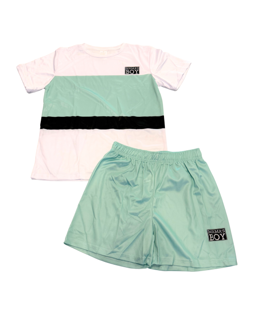 Conjunto Infanto Juvenil Menino Verde Claro - Albarella