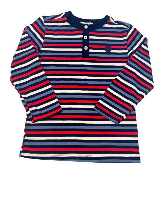 Camiseta Infantil Masculina com Botão 3 Cores - Trick Nick