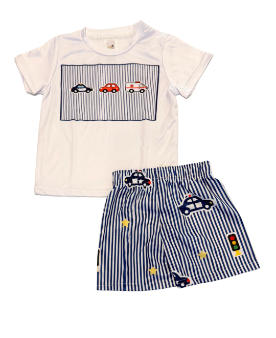 Conjunto Infantil Masculino Carros Utilitários - Albarella