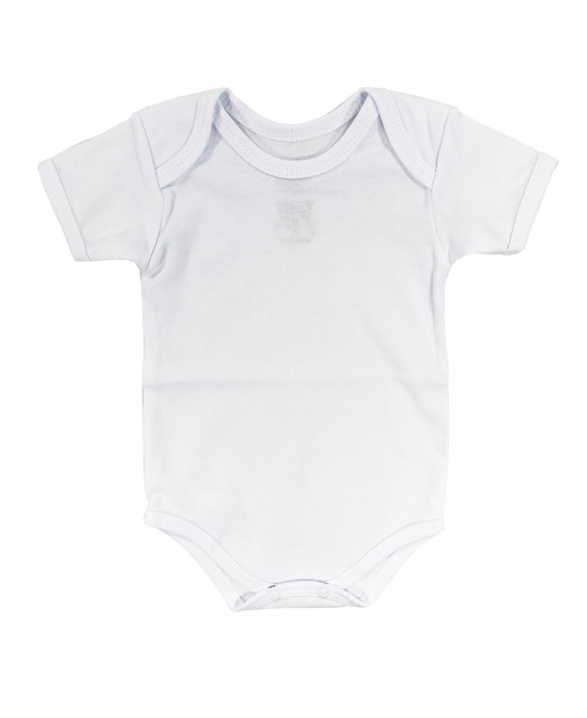 Body para Bebê Básico Branco - Piu Blu