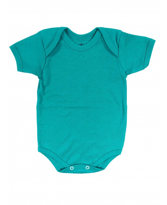 Body para Bebê Básico Verde Primavera  - Piu Blu
