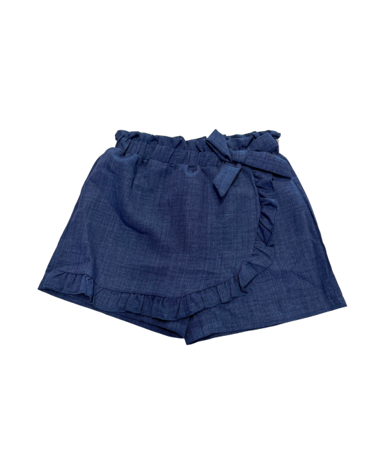 Shorts Saia Infanto Juvenil com Laço na Cintura  - Albarella