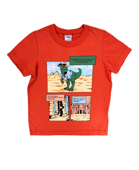 Camiseta Infantil Dino de Chapéu - Rovitex