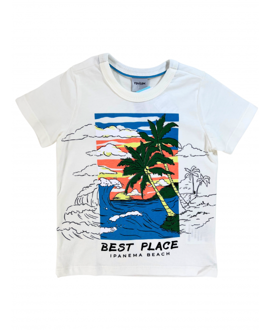 Camiseta Infantil Best Place - Rovitex
