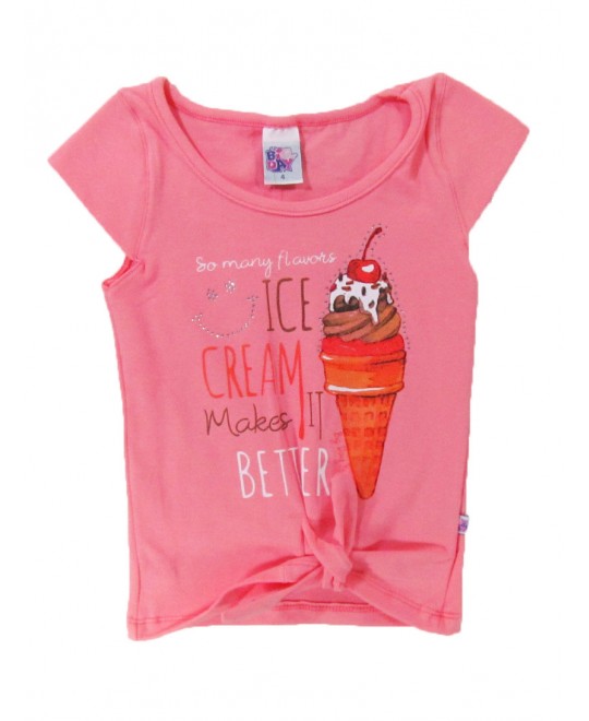 Blusa Infantil Ice Cream - Big Day