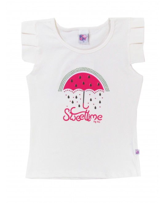 Blusa Infantil Sweet Time - Big Day
