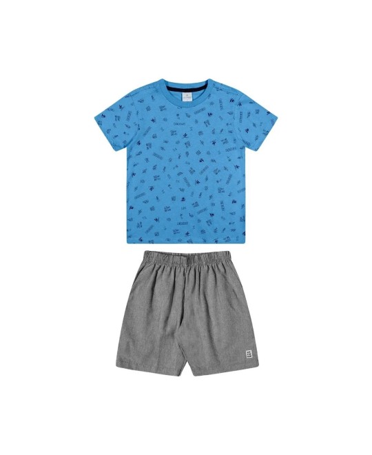 Conjunto Infantil Party In The Ocean - Lecimar