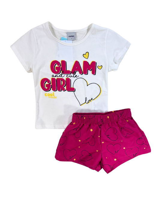 Conjunto Infantil Glam and Cute Girl - Rovitex