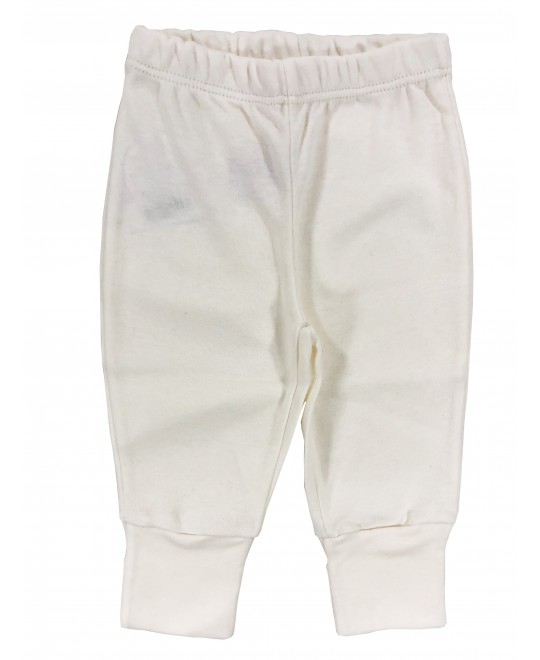 Culote para Bebê com Pé Reversível Creme - Piu Blu