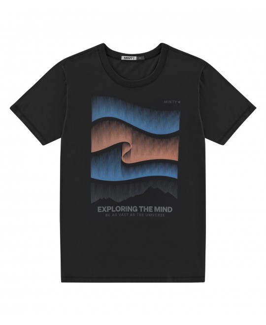 Camiseta Juvenil Masculina Explore the Mind - Rovitex