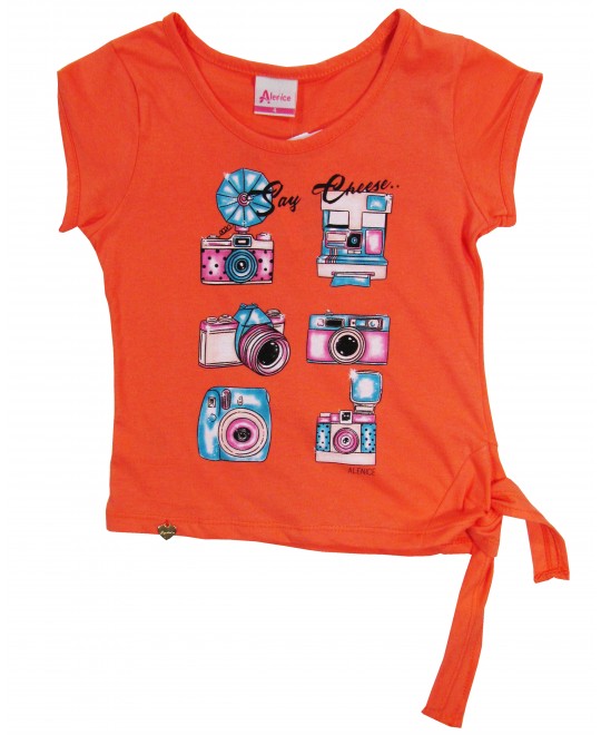 Blusa Infantil Say Cheese - Alenice