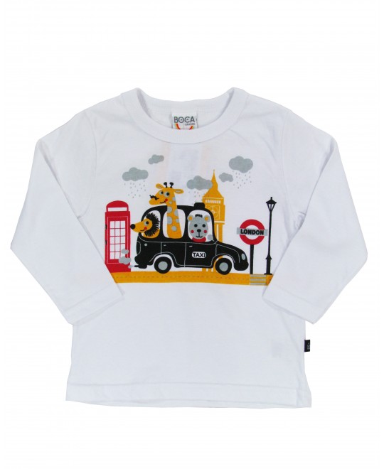 Camiseta Infantil Taxi London - Boca Grande