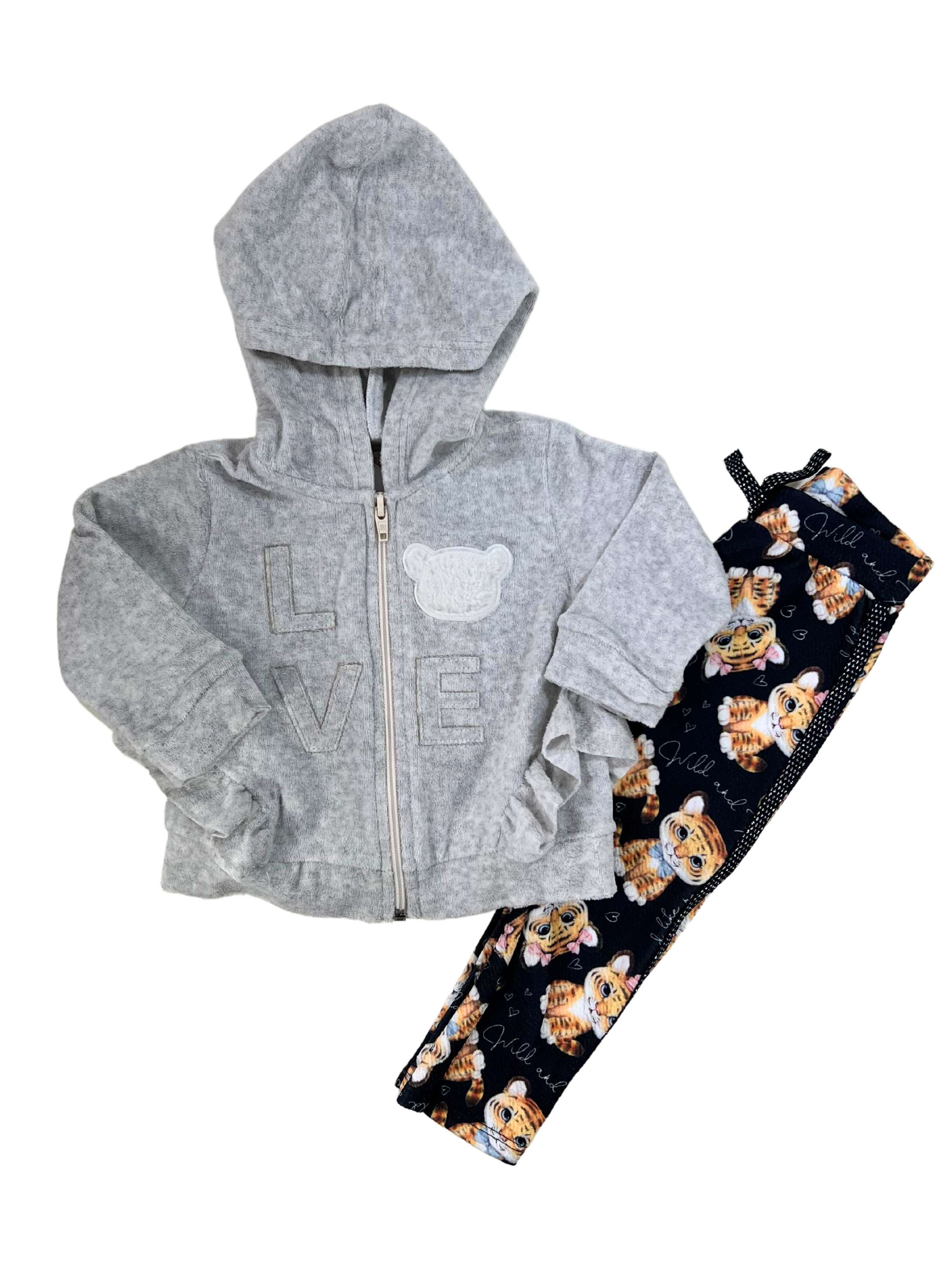Conjunto Infantil em Plush Love Trick Nick