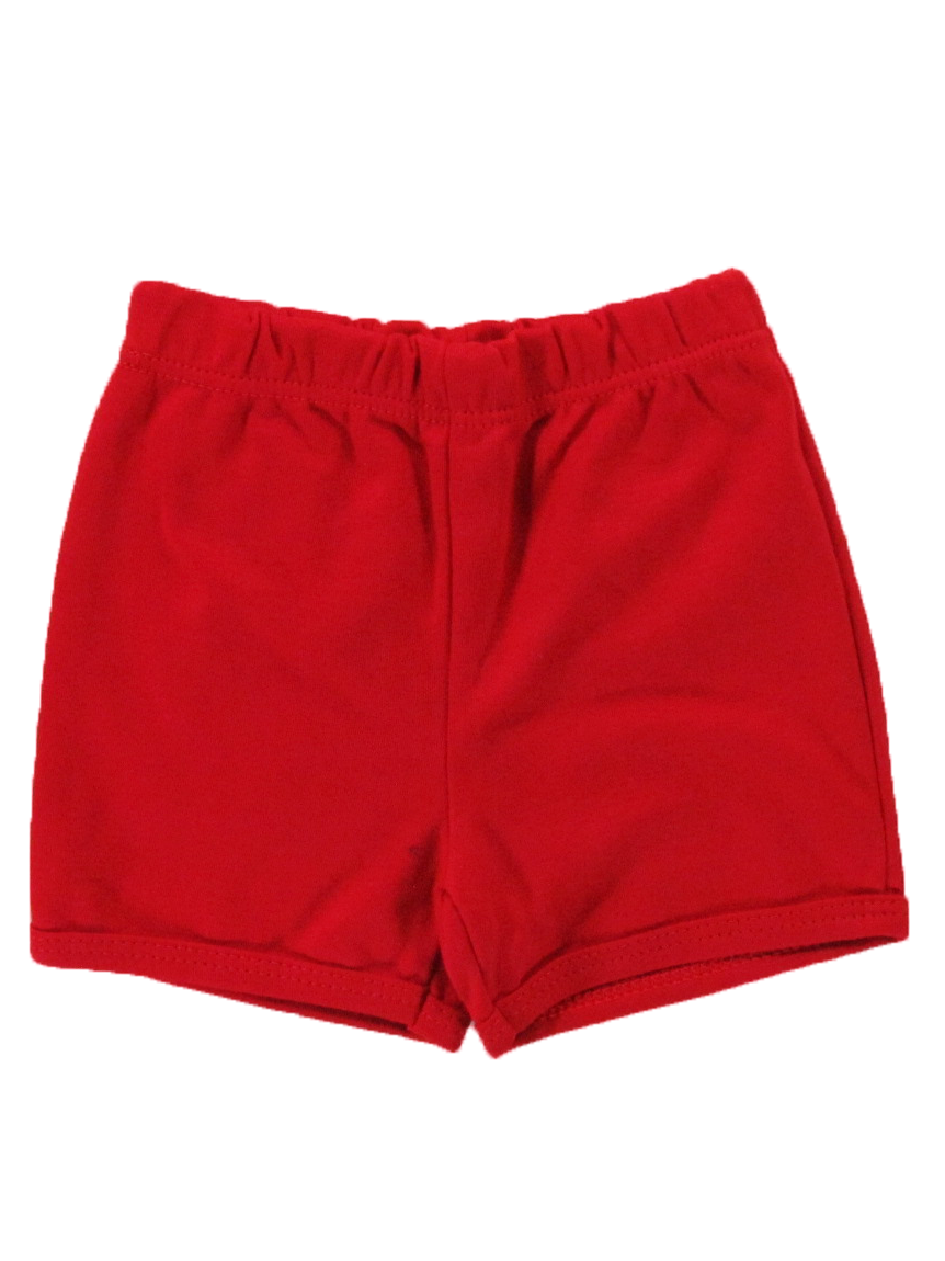 shorts vermelho