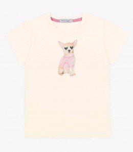 Blusa Infantil Manga Curta Pinscher - Trick Nick