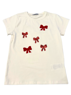 Blusa Juvenil Laços Vermelhos - Trick Nick