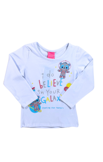 Camiseta Bebê Manga Longa Your Galaxi - Kamylus