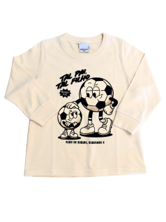 Camiseta Primeiros Passos Manga Longa Boleirinho - Malwee