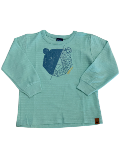 Camiseta Primeiros Passos Manga Longa Little Bear - Kiko Kika