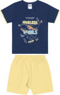 Conjunto Bebê Menino Fearless on Wheels - Fantoni