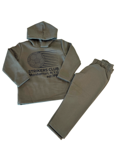 Conjunto Bebê Menino Capuz Strikers Clube - Rovitex