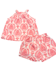 Conjunto Infantil Fresquinho Estampa Azulejo - Albarella