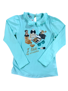 Blusa Infantil Menina I love My Necessaries - Trick Nick