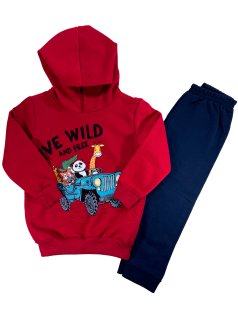 Conjunto Bebê Menino Live Wild and Free - Rovitex