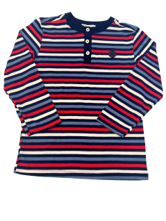 Camiseta Infantil Masculina com Botão 3 Cores - Trick Nick