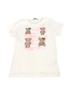 Blusa Infantil Canelada Ursinhos Fofos  - Trick Nick