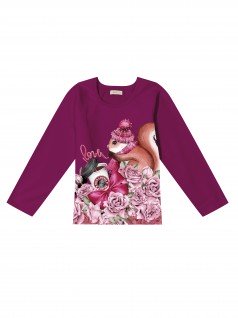 Blusa Infantil Manga Longa Nick Lovely  - Trick Nick