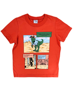 Camiseta Infantil Dino de Chapéu - Rovitex
