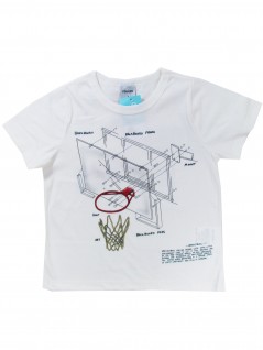 Camiseta Infantil Masculina Bask Board - Rovitex