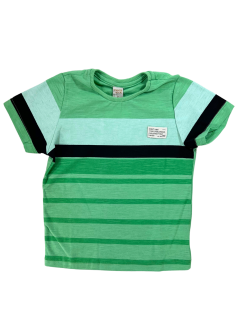 Camiseta Infantil Flamê Verde - Trick Nick