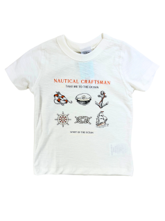 Camiseta Infantil Nautical Craftsman - Rovitex