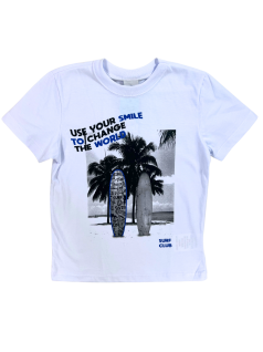 Camiseta Infantil Masculina Surf Club - Rovitex