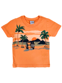 Camiseta Infantil Paisagem Prancha - Rovitex