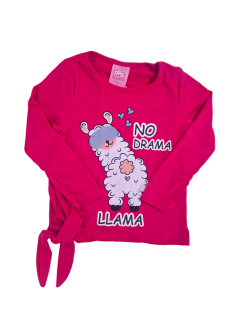 Blusa Infantil Lhama Divertida - Pyradinhos
