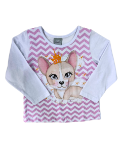 Blusa Infantil Pequena Princesa - Kely & Kety