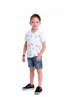 Camiseta infantil Gola Polo Travel - Alenice