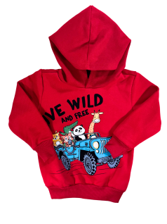 Blusão Bebê Live Wild and Free - Rovitex