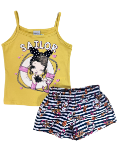 Conjunto Infantil Feminino Sailor - Rovitex