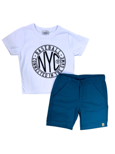 Conjunto Infantil Masculino NYC - Rovitex