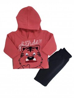 Conjunto Inverno com Capuz Já Sou Grande - Kyly