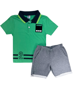 Conjunto Infantil Masculino Polo London - Big Day