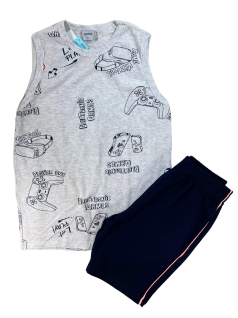 Conjunto Infantil Regata Electronic Games - Rovitex
