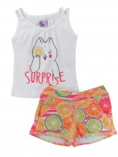 Conjunto Infantil Menina Verão Surprise - Big Day